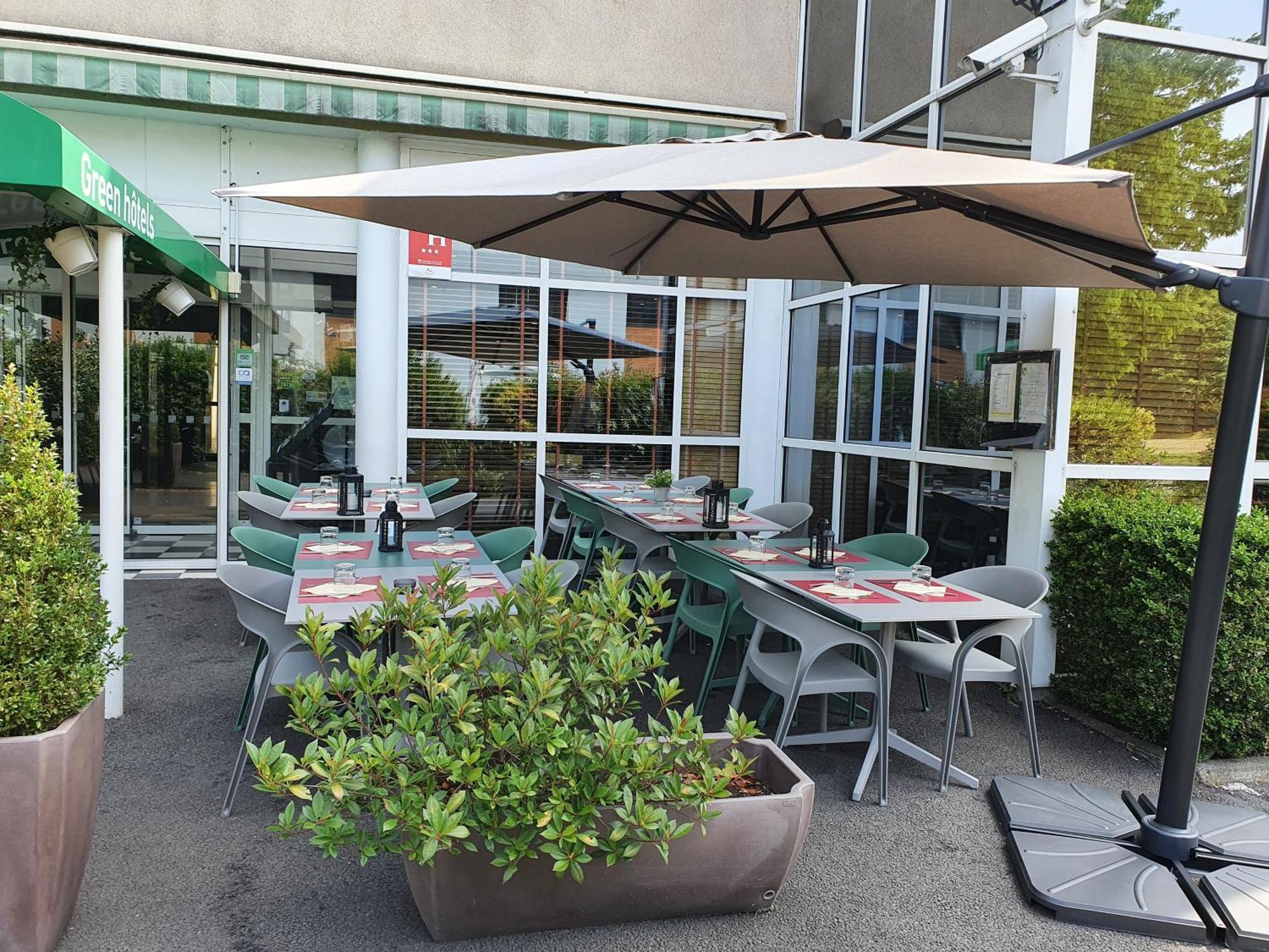 กรีนโฮเทล รัวซี ปาร์ก เด เอ็กซ์โปซิชิยง Hotel Tremblay-en-France ภายนอก รูปภาพ